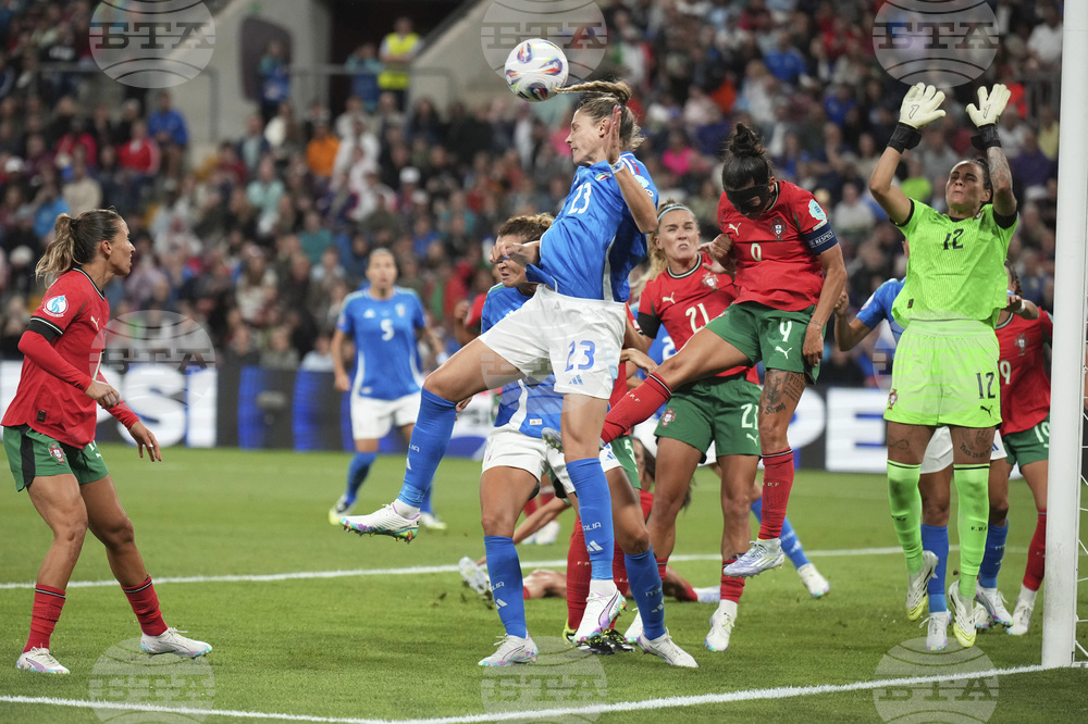 Euro 2025 Portugal Italy Soccer