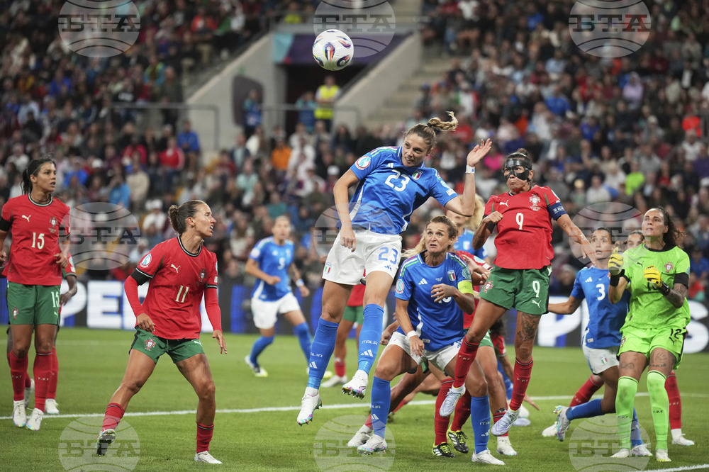 Euro 2025 Portugal Italy Soccer