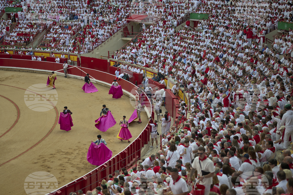 Spain Running of the Bulls