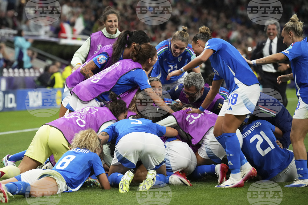 Euro 2025 Portugal Italy Soccer