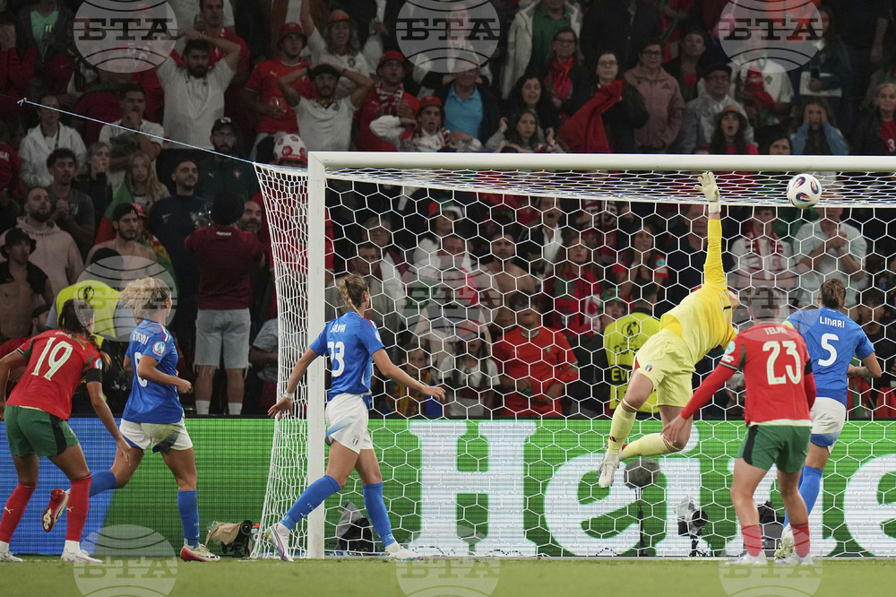 Euro 2025 Portugal Italy Soccer
