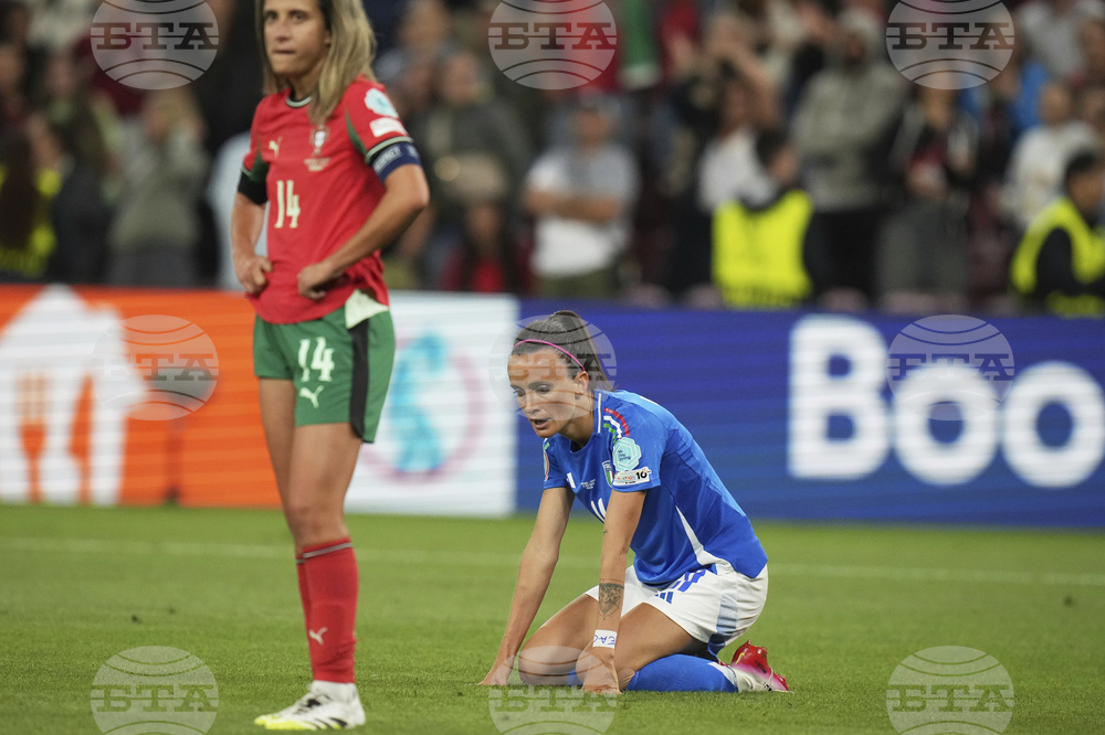 Euro 2025 Portugal Italy Soccer