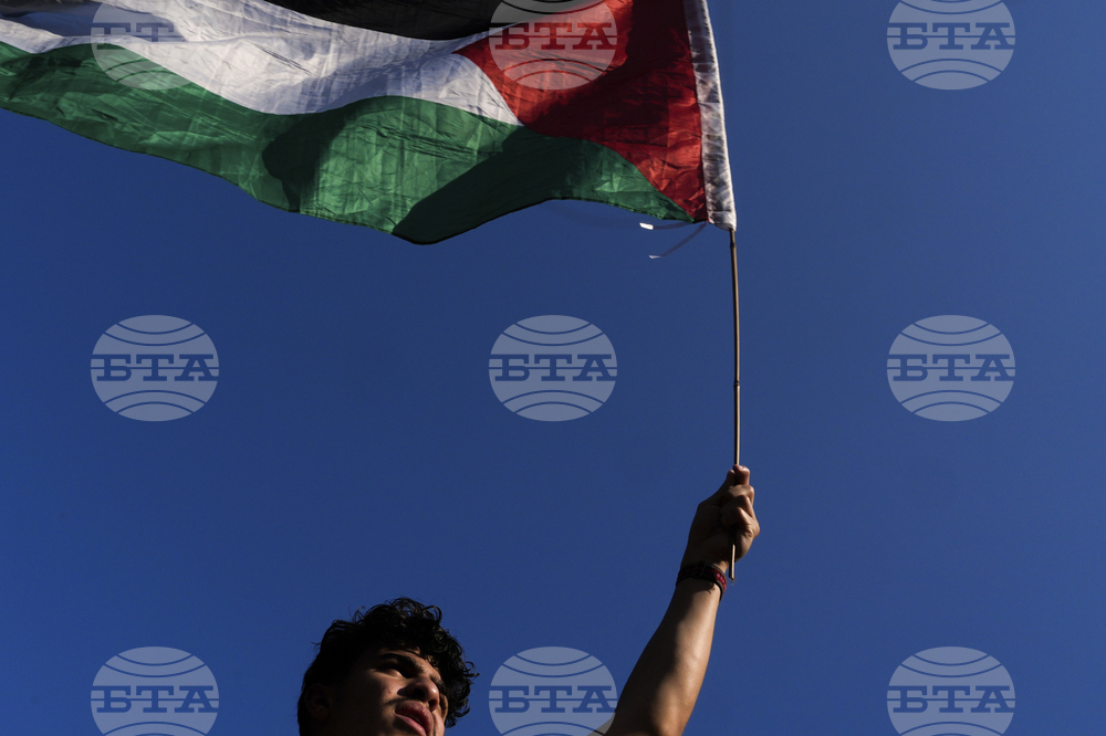 APTOPIX Trump US Israel Protest
