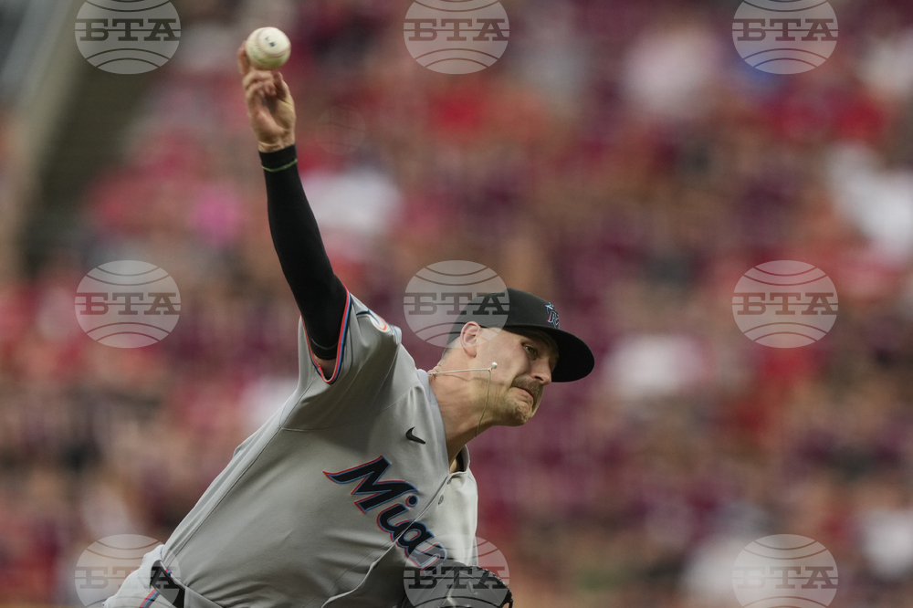 Marlins Reds Baseball