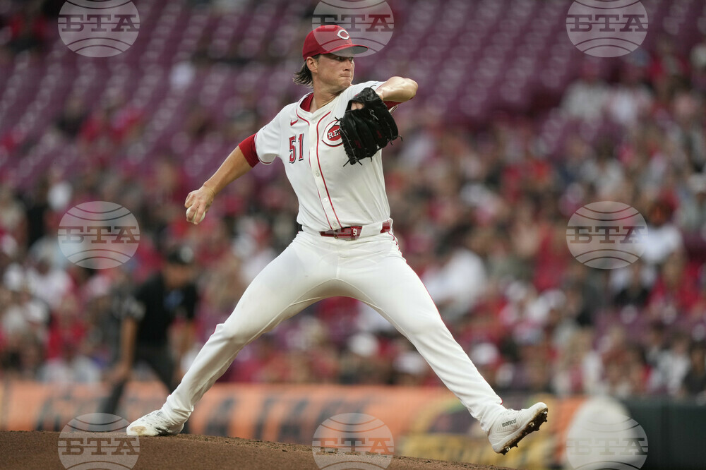 Marlins Reds Baseball