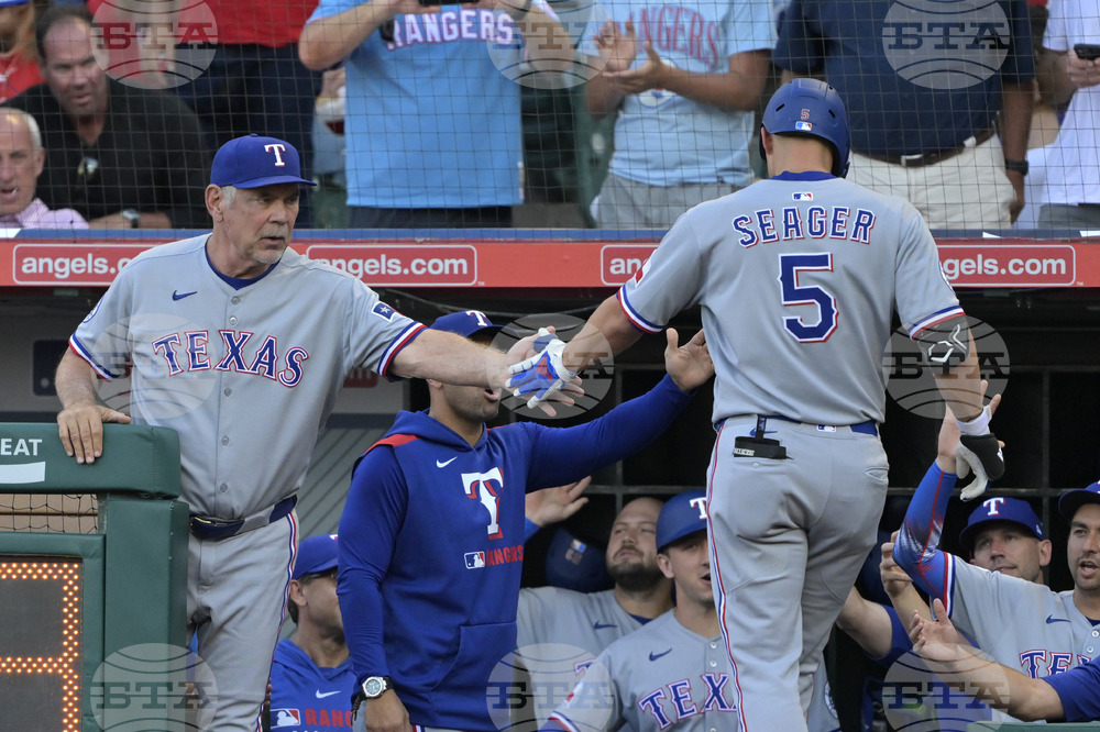 Rangers Angels Baseball
