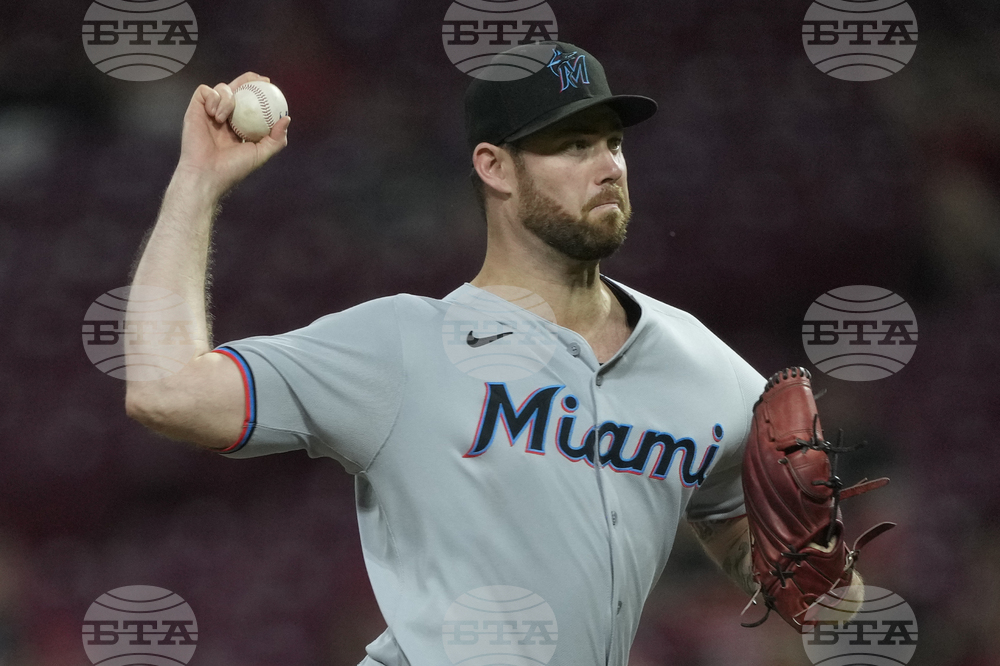 Marlins Reds Baseball