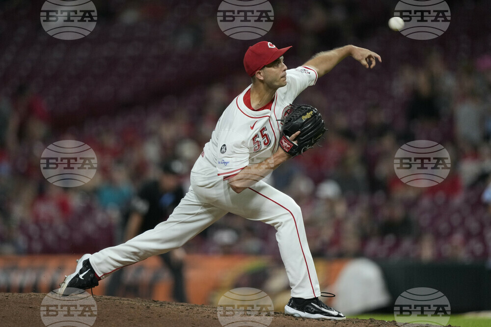 Marlins Reds Baseball