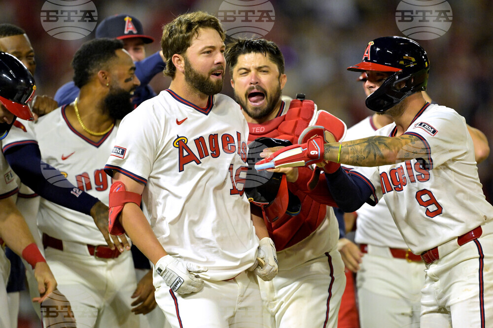 Rangers Angels Baseball