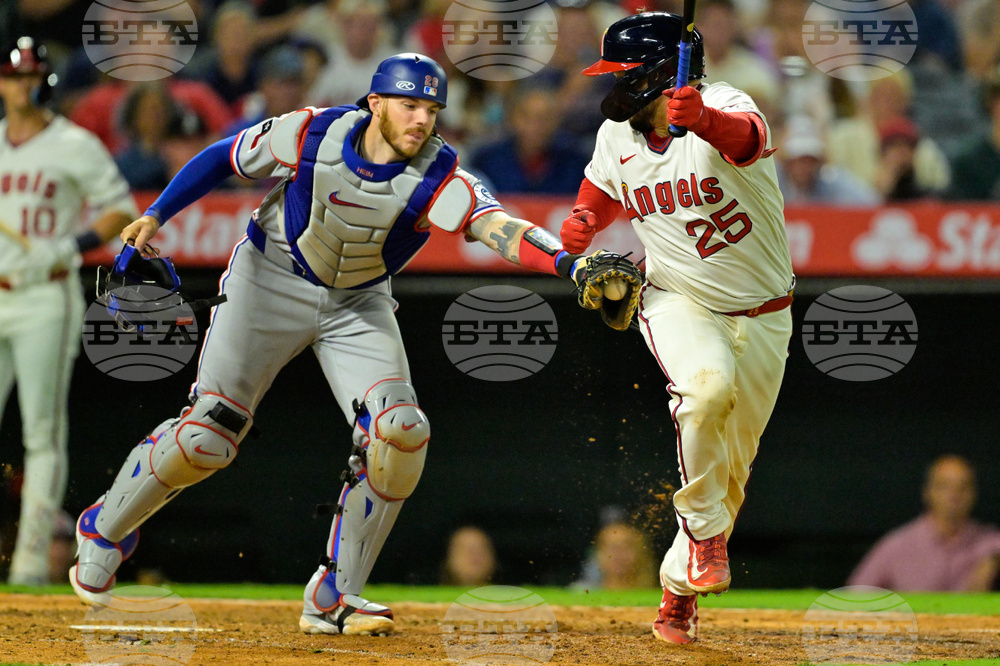 Rangers Angels Baseball