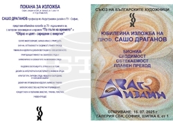 В първата си самостоятелна изложба проф. Сашо Драганов показва 1000 експоната, разделени в 22 теми, снимка – СБХ