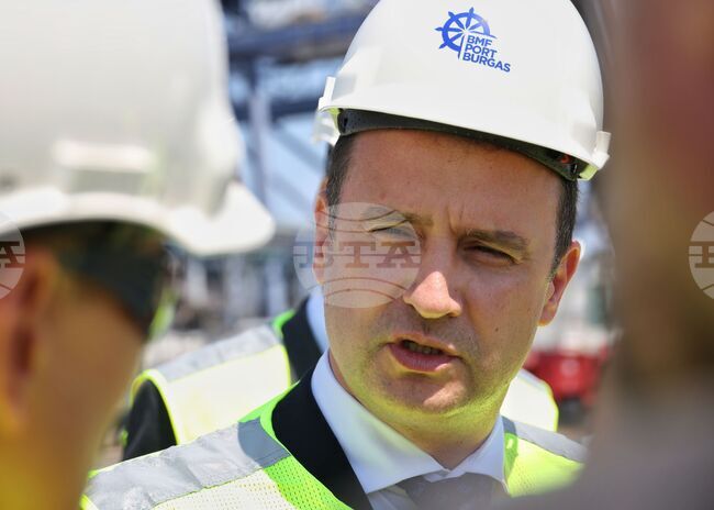 Energy Minister Stankov Departs on Working Visit to US