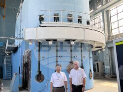 Един от водещите в света ядрени физици проф. Джие Менг посети Българската академия на науките. Снимка: БАН