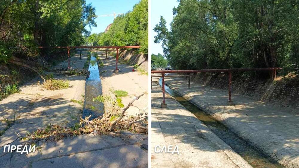 Още 33 участъка с почистени речни корита и дерета ще бъдат открити в София през тази седмица