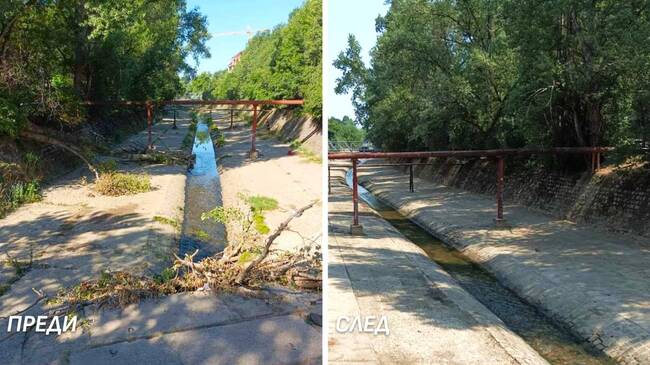 Още 33 участъка с почистени речни корита и дерета ще бъдат открити в София през тази седмица