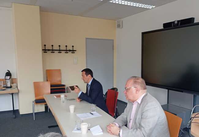 Българският посланик в Германия Григор Порожанов посети Университета „Хумболт“ в Берлин