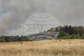 Село Каленик - пожар
