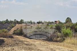Село Каленик - пожар