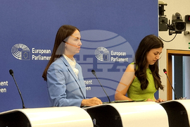 Франция - Ева Майдел - пресконференция