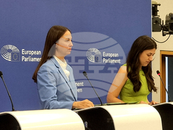 Франция - Ева Майдел - пресконференция