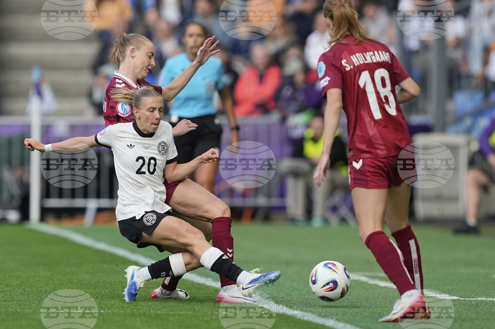 Euro 2025 Germany Denmark Soccer