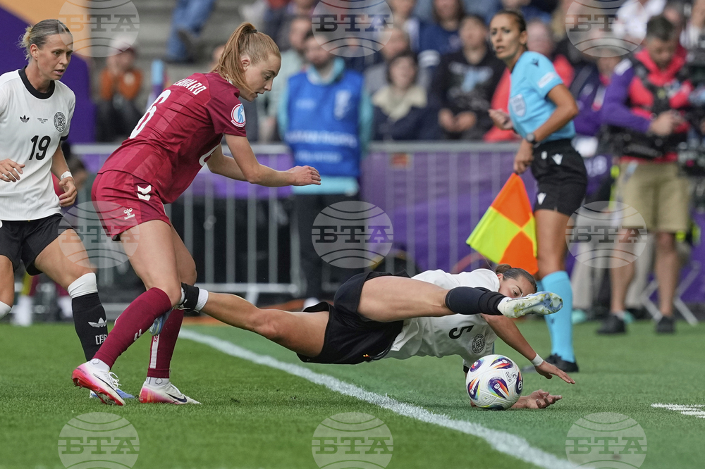 Euro 2025 Germany Denmark Soccer