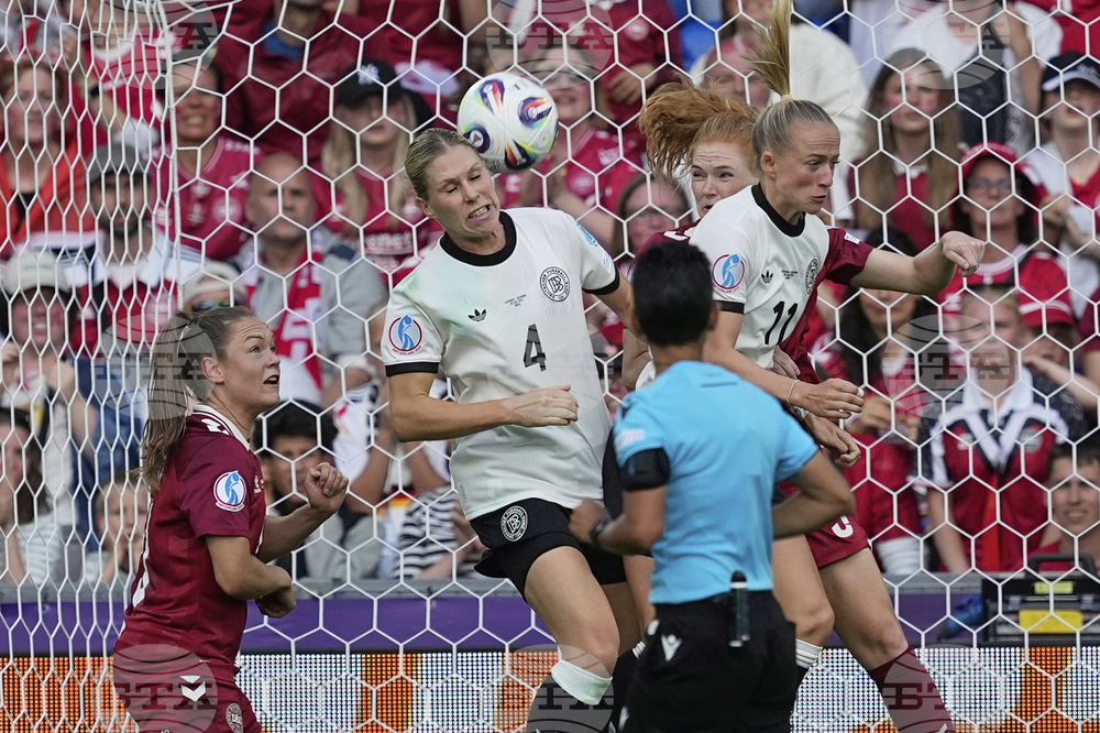 Euro 2025 Germany Denmark Soccer