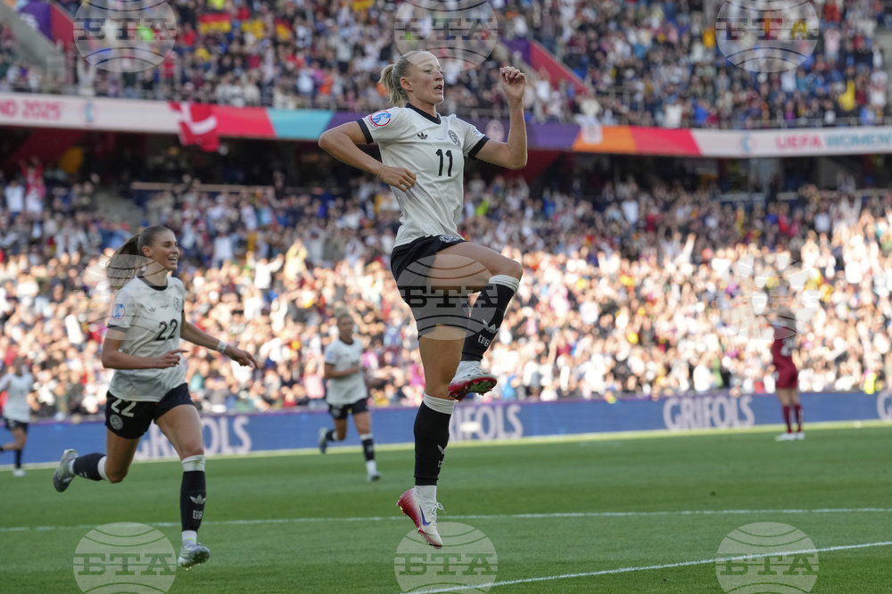 Euro 2025 Germany Denmark Soccer