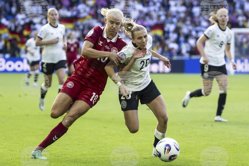 Euro 2025 Germany Denmark Soccer
