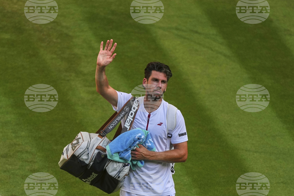 APTOPIX Britain Wimbledon Tennis