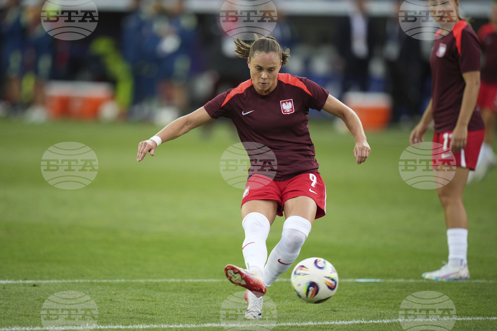 Euro 2025 Poland Sweden Soccer