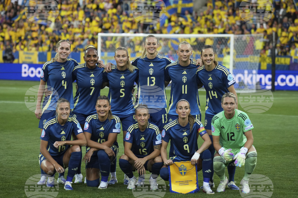 Euro 2025 Poland Sweden Soccer