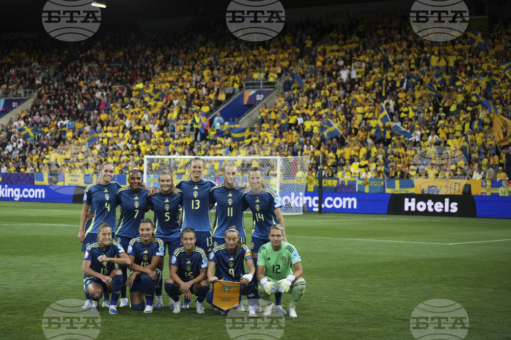 Euro 2025 Poland Sweden Soccer