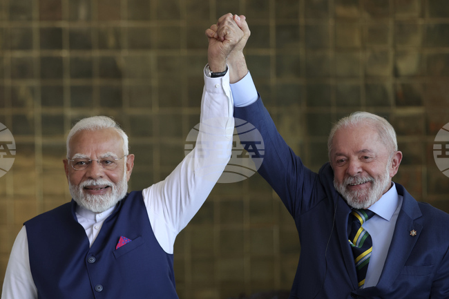 Индийският премиер Моди разговаря с бразилския президент за стратегическо партньорство 