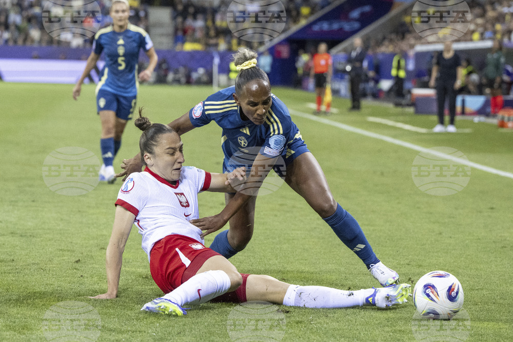 Euro 2025 Sweden Poland Soccer