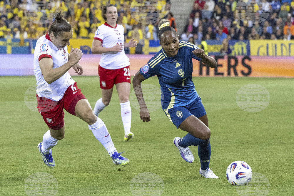 Euro 2025 Sweden Poland Soccer