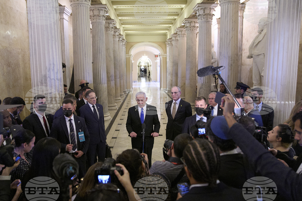 APTOPIX US Israel Congress Netanyahu