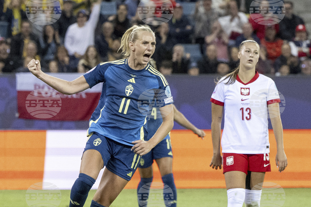 Euro 2025 Sweden Poland Soccer