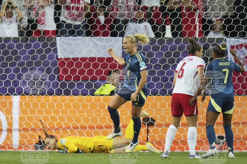 Euro 2025 Poland Sweden Soccer