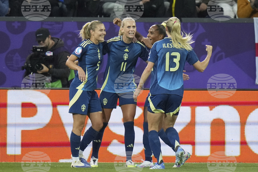 Euro 2025 Poland Sweden Soccer