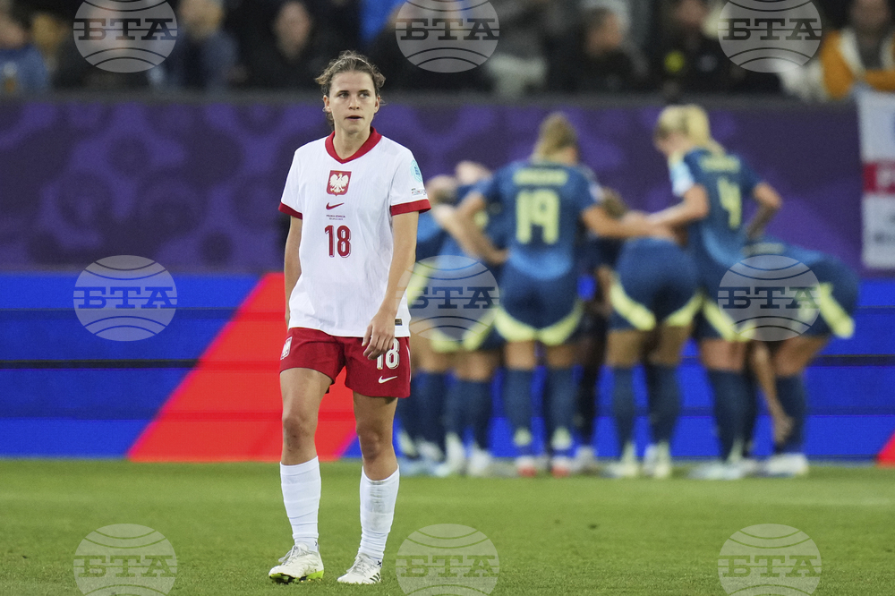 Euro 2025 Poland Sweden Soccer