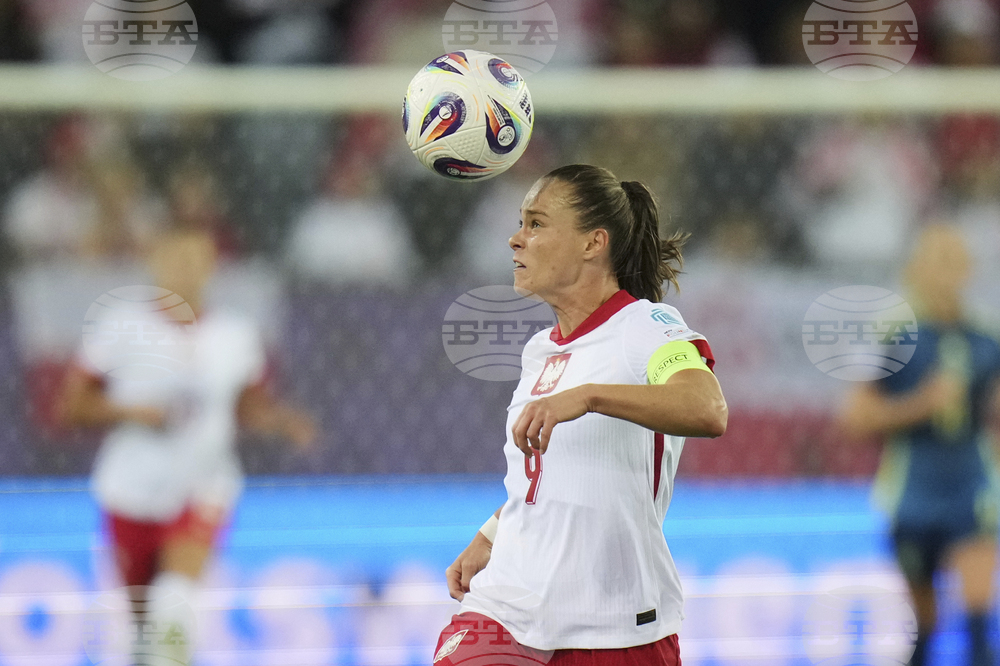 Euro 2025 Poland Sweden Soccer