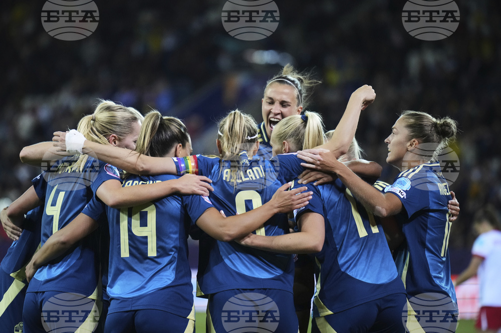 Euro 2025 Poland Sweden Soccer