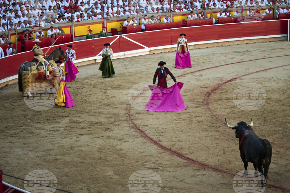 Spain Running of the Bulls