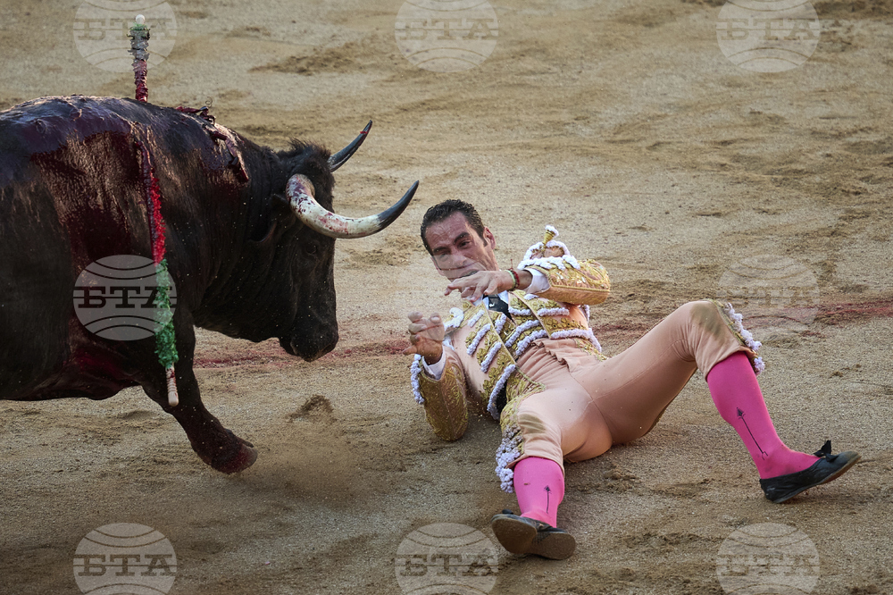 Spain Running of the Bulls