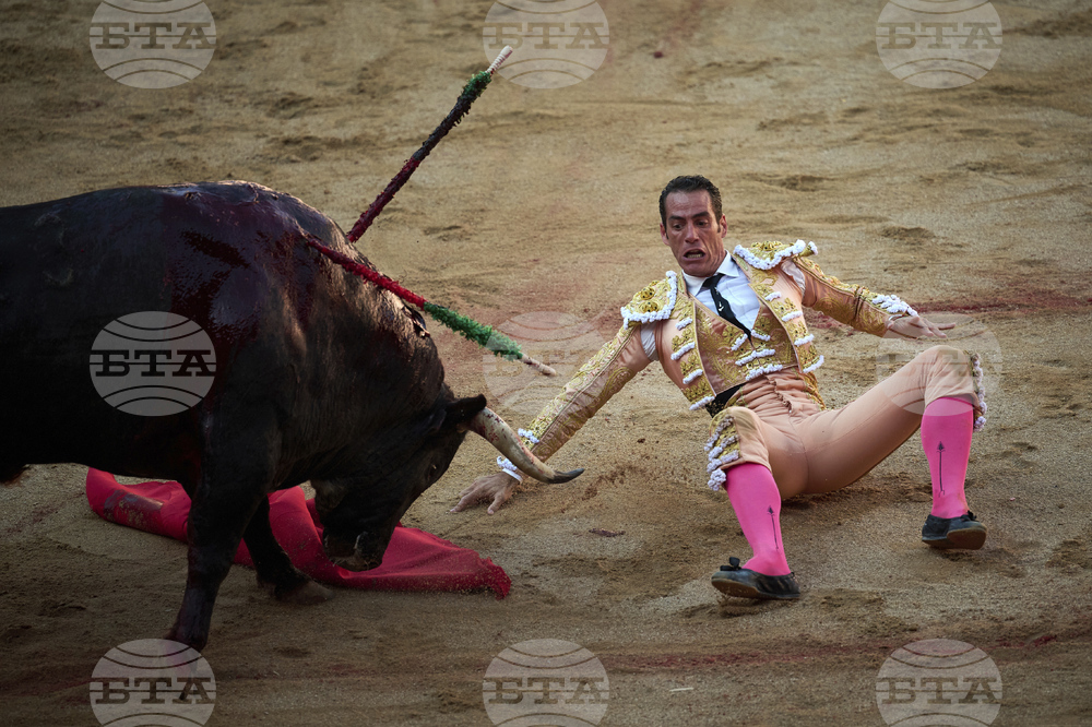 Spain Running of the Bulls