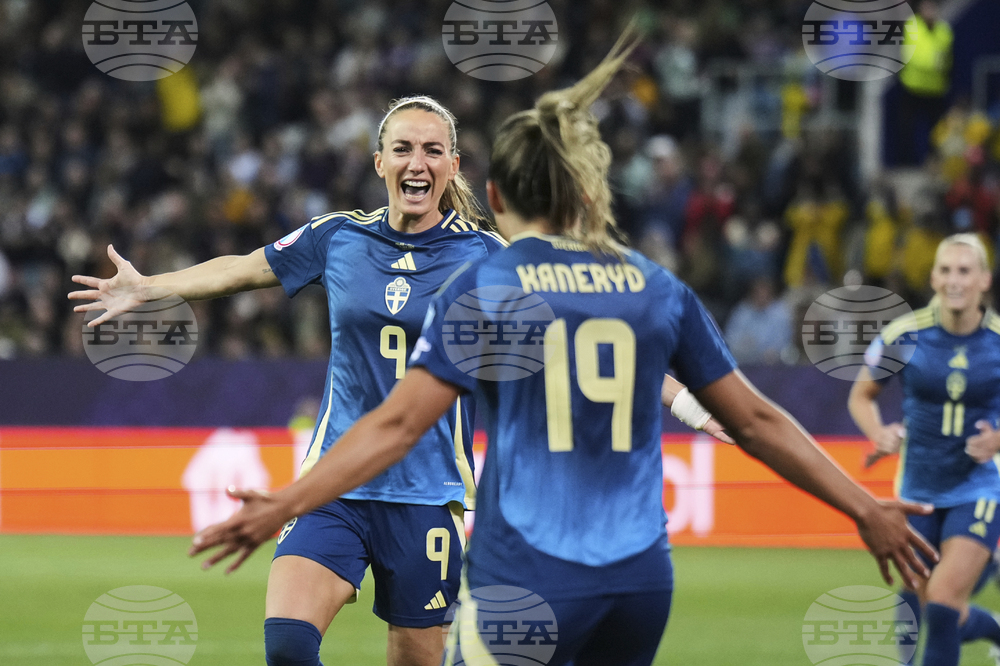 Euro 2025 Poland Sweden Soccer