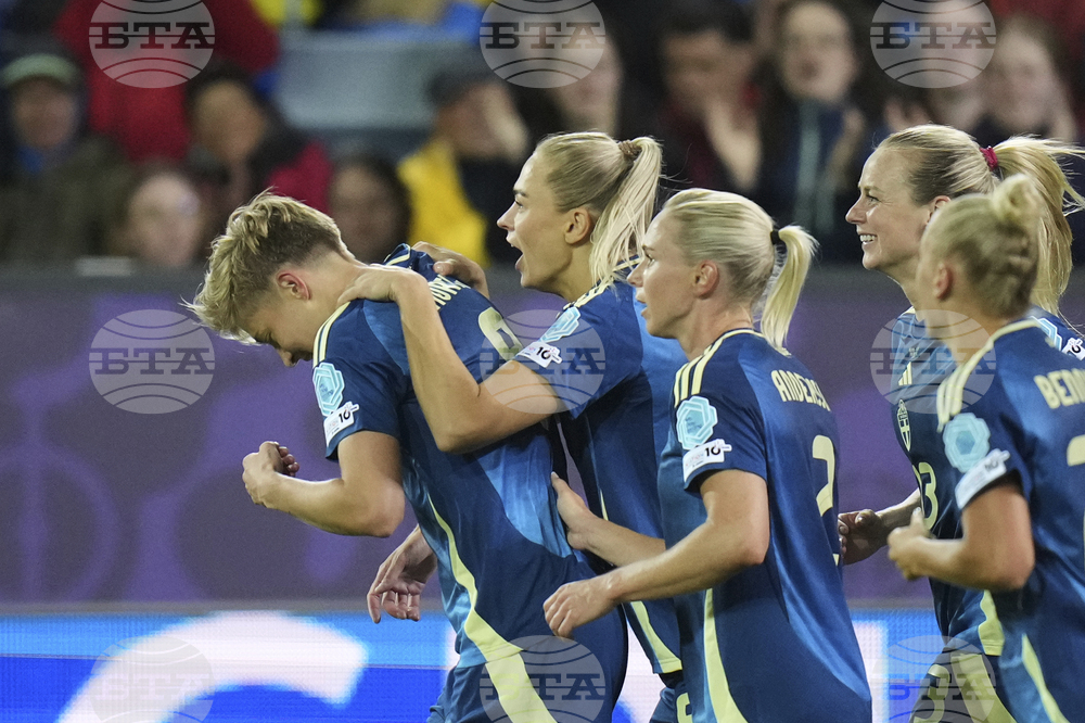 Euro 2025 Poland Sweden Soccer