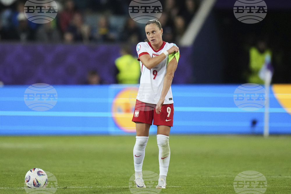 Euro 2025 Poland Sweden Soccer