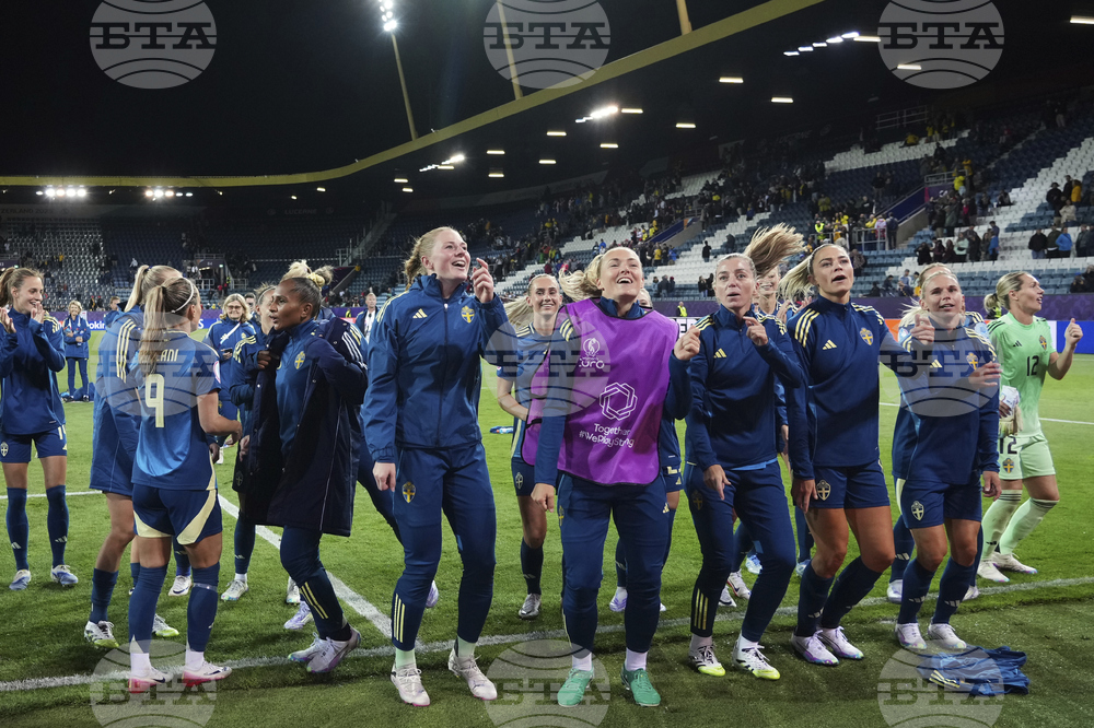 Euro 2025 Poland Sweden Soccer